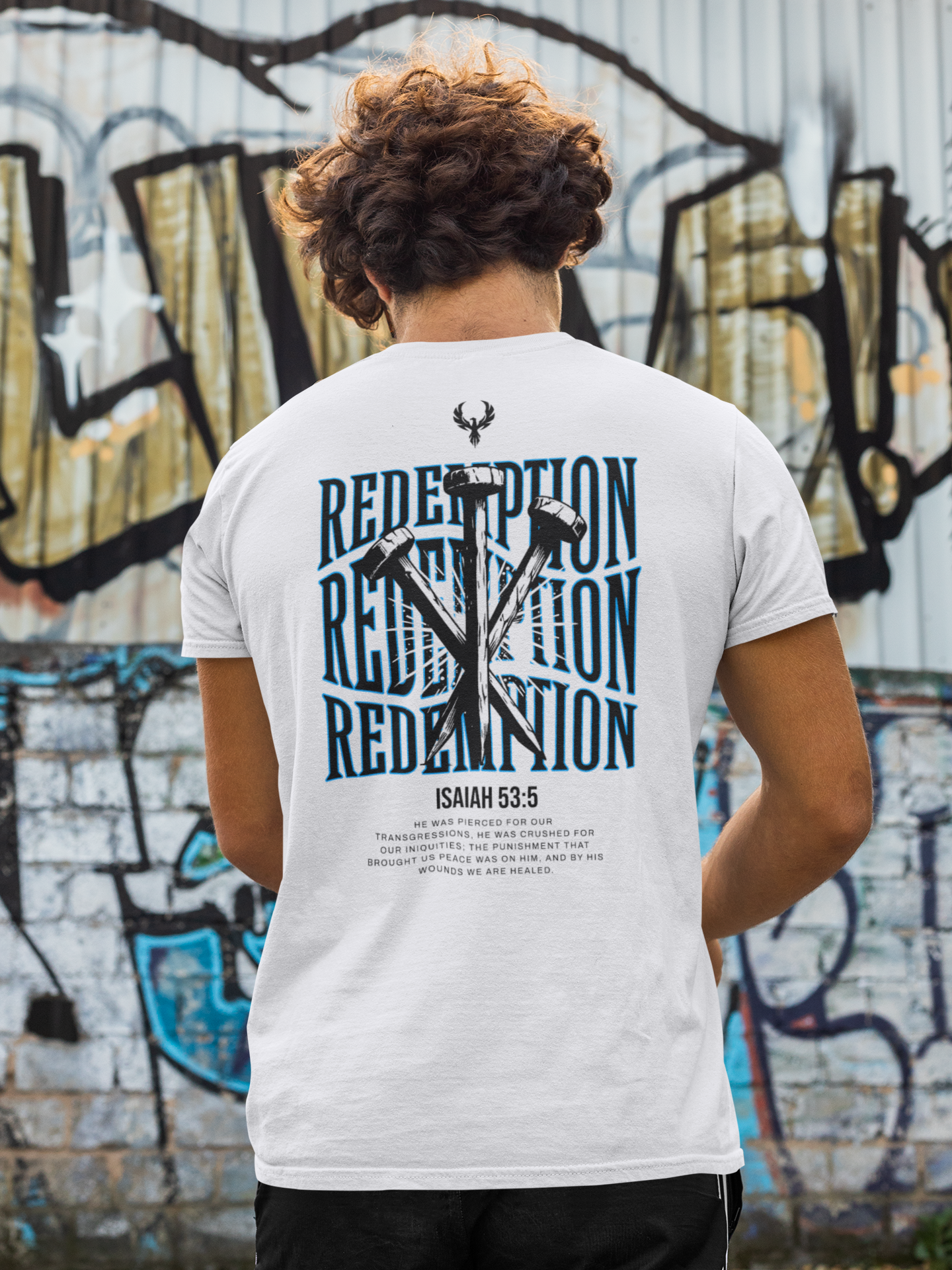 'REDEMPTION' HEAVY COTTON TEE